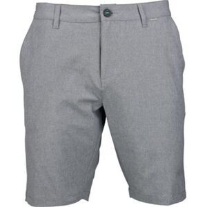 Linksoul Gray Flat Front‎ Perforated Boardwalker AC Golf Shorts Men's Size 38